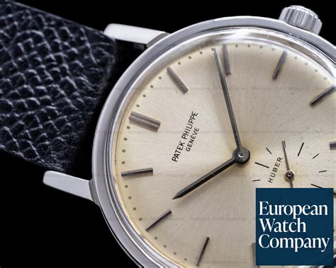 Patek Philippe Vintage 3466 Calatrava Automatic Steel HUBER 